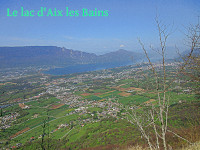 Le lac d'Aix les Bains